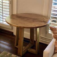 Side Table | Tables by RAW to Reclaimed Woodworking | Private Residence - Weddington, NC in Weddington