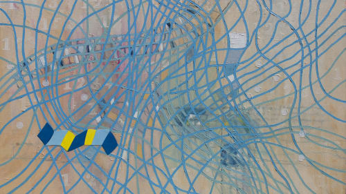 Processing the Answer II | Paintings by Sabre Esler