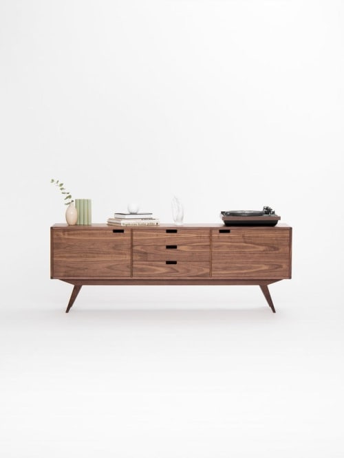 HEIM -Sideboard, credenza, dresser, commode - made of black | Storage by Mo Woodwork | Stalowa Wola in Stalowa Wola