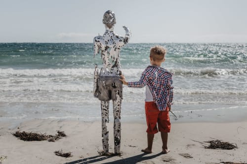 Waiting For Hope | Public Sculptures by Sam Hopkins | Hale School in Wembley Downs