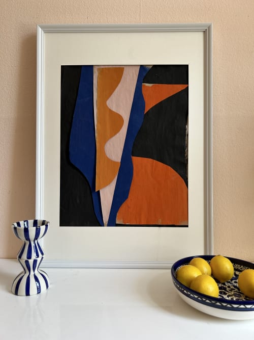 Cirque | Collage in Paintings by Cyrille Gulassa