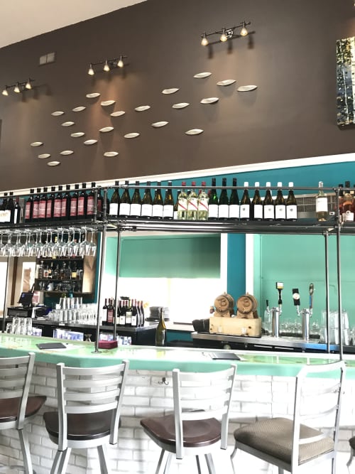 Lake Michigan Waves | Wall Sculpture in Wall Hangings by Lynne Tan | Borrowed Time in Douglas