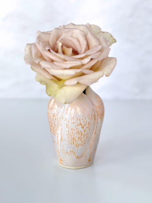 Small Bulb Vase | Vases & Vessels by VLVolborth Studio - Veronica Volborth