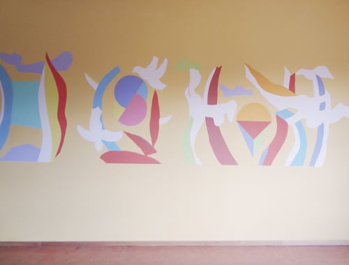 Mural Group room | Murals by Darja Shatalova & Egor Shatalov | Gem. Grundschule Sieglar in Troisdorf