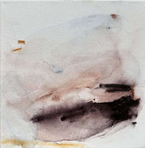 Abstract Painting on Square Canvas | Oil And Acrylic Painting in Paintings by Arohika Verma