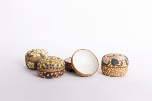 Magic Ceramic Box | Decorative Objects by Tina Fossella Pottery
