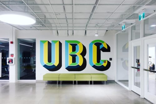 UBC Mural | Murals by Tierney Milne | University of British Columbia: Herbarium in Vancouver