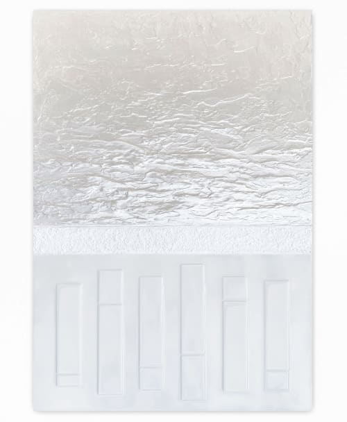 Blanc | Oil And Acrylic Painting in Paintings by Alyson Storms