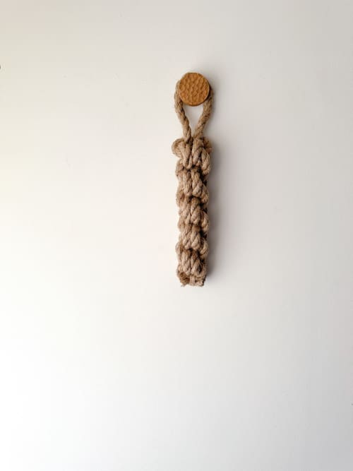 Knot 009 | Jute Sculpture Wall Hanging | Wall Hangings by Ana Salazar Atelier