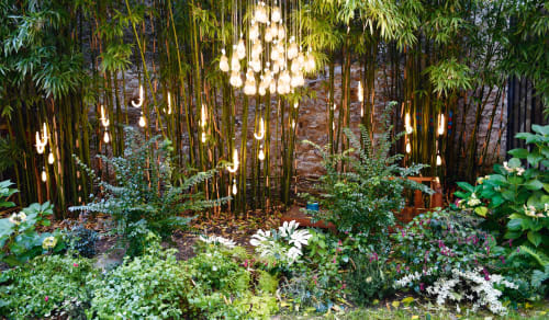 Contemporary "Louis 15 - 46" Chandelier in Handmade Limoges Porcelain | Chandeliers by Beau&Bien