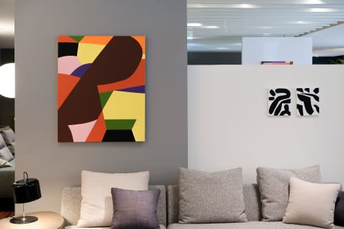 See-parallel | Paintings by Kotaro Machiyama | arflex in Nagoya