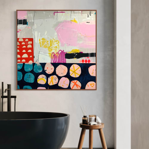 Loki | Mixed Media by Sarah Finucane