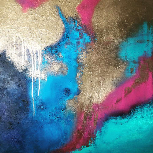 Shangri-La | Oil And Acrylic Painting in Paintings by Eleanor McKnight | Guildford Town Centre in Surrey