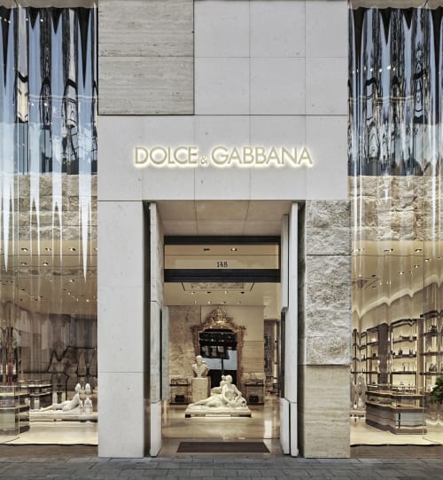DOLCE & GABBANA MIAMI DESIGN DISTRICT | Interior Design by CURIOSITY | Dolce&Gabbana in Miami