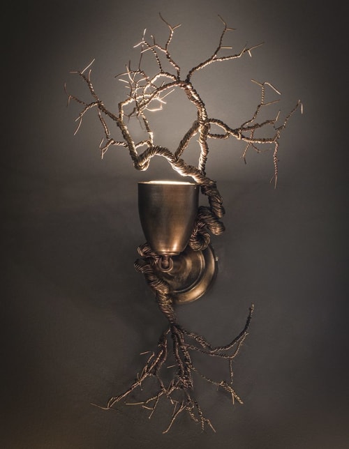 Roots of Destiny | Sconces by F+M FOS - Anna Maria Fragiskos Bitros