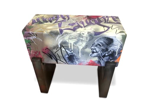 Shakespeare   "Laughter"  Bench/Seat | Benches & Ottomans by Andi-Le