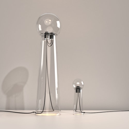 Gigi Grand - LED Hand Blown Glass Floor Lamp by d'Armes | Lamps by Studio d'Armes
