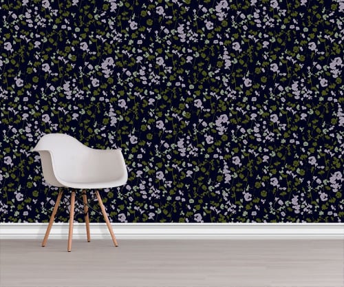 Pressed Petals | Wallpaper in Wall Treatments by Jaclyn Mednicov