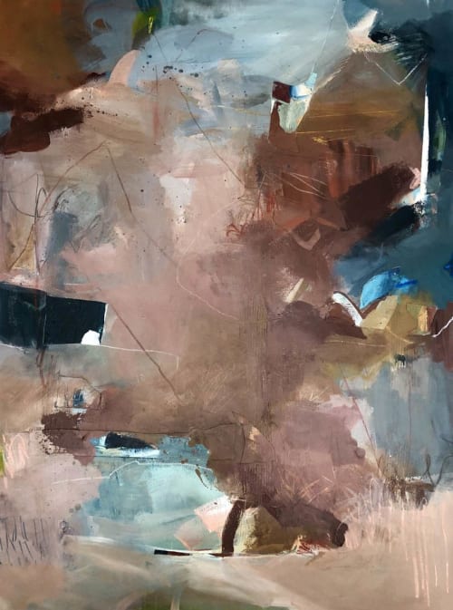 Lingering in the Tasting Room | Oil And Acrylic Painting in Paintings by Jennifer McHugh