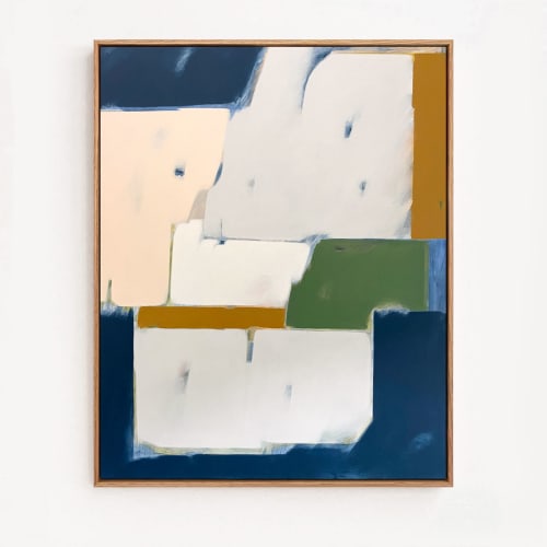 'Foundations', original painting by Sarah Kelk - SOLD | Oil And Acrylic Painting in Paintings by Sarah Kelk