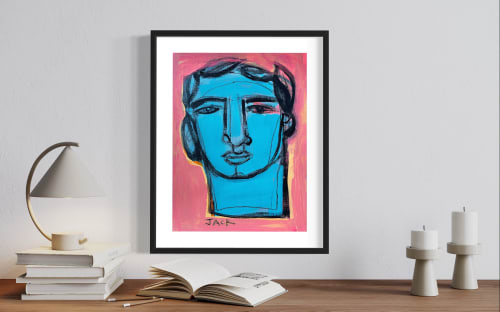 "Julius" Limited Edition Print | Paintings by Rebecca Jack