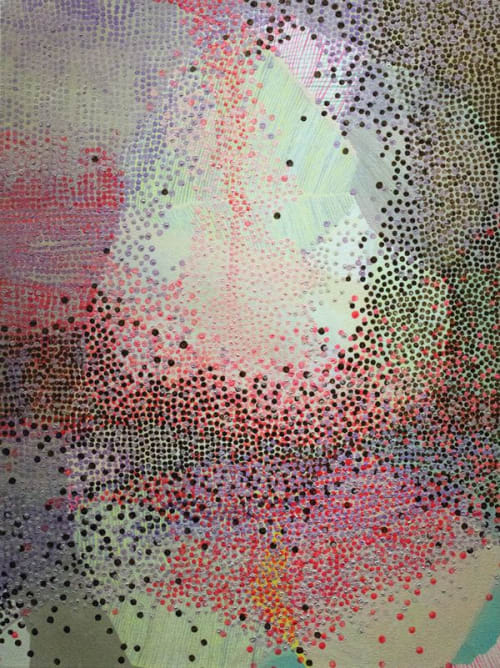 Punkt | Oil And Acrylic Painting in Paintings by Misato Suzuki | life's in Osaka