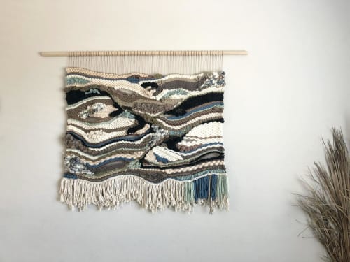 large weaving | Macrame Wall Hanging by Ama Fiber Art