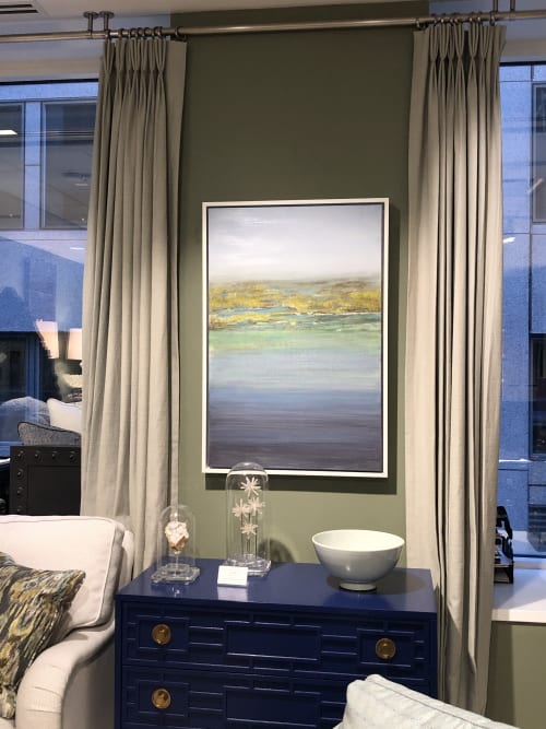 Lakeshore | Oil And Acrylic Painting in Paintings by Lisa Tureson  STUDIO ARTISTICA | Century Furniture in Washington