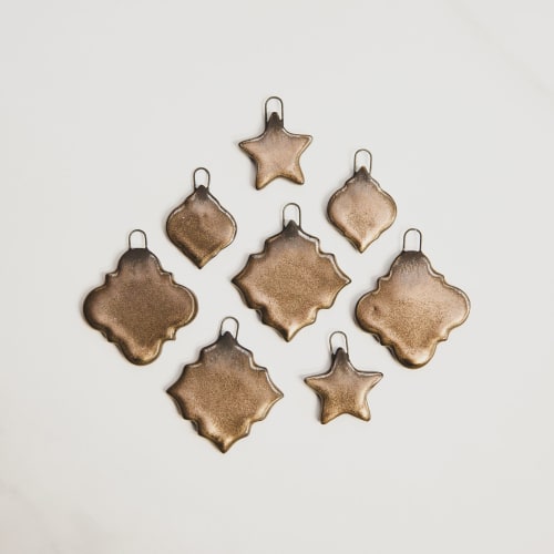 Arabesque Ornaments, set of 4 | Decorative Objects by Melike Carr