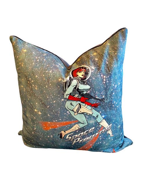 Spaced Out/02 | Pillows by Cate Brown