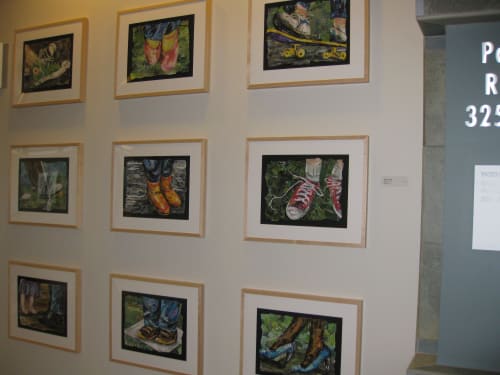 Stepping Up Series | Paintings by Eileen Downes | Kaiser Permanente Dale Road Medical Offices in Modesto