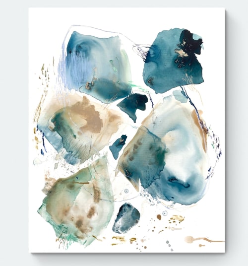 Fragmenta 1 | Oil And Acrylic Painting in Paintings by Cristina Dalla Valentina