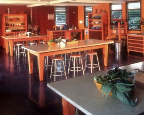 Edible Schoolyard Kitchen Classroom Furniture | Tables by Wowhaus | Edible Schoolyard Berkeley in Berkeley
