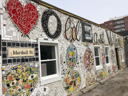 Old East Village Mosaic | Public Mosaics by Susan Day Ceramics