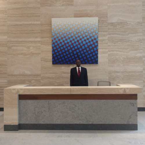 84 | Paintings by Cole Pierce | Tabor Center in Denver