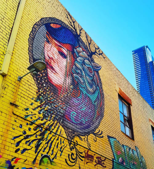 Wall Mural | Street Murals by Heesco | Queen Victoria Market in Melbourne