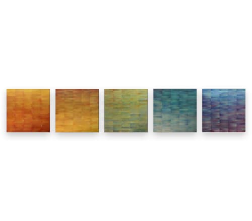 Prism Gradations | Wall Sculpture in Wall Hangings by MORAN BROWN