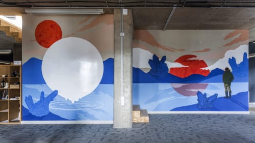 Space | Paintings by Musya Qeburia