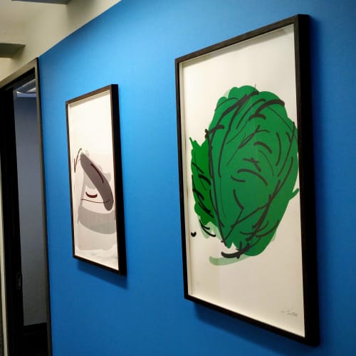 Iron and Cabbage | Paintings by dribnet | Google Montreal in Montréal