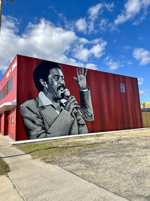 Wit's End Comedy Club Mural | Street Murals by Girls Who Paint Murals