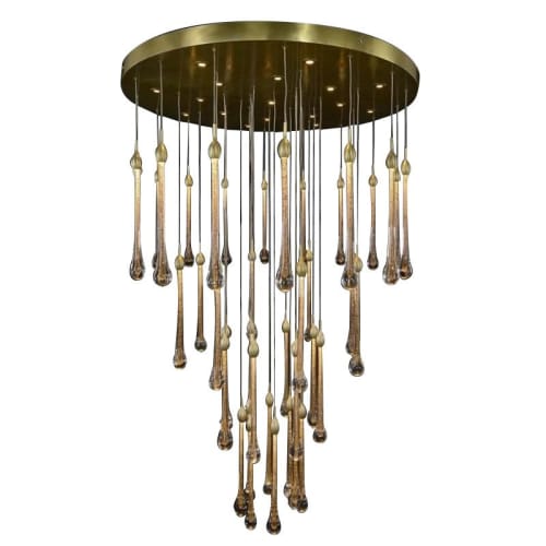 SJ2105 THE ARC LUNA | Chandeliers by alanmizrahilighting | New York in New York