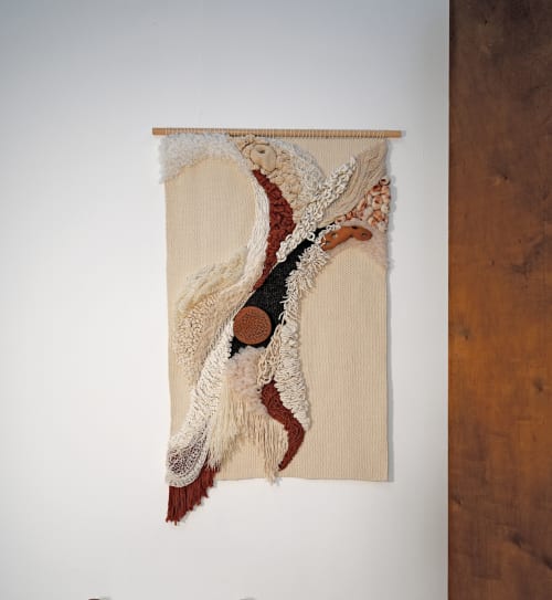 Wall Tapestry Tide of Changes | Wall Hangings by Yulia Tishchenko
