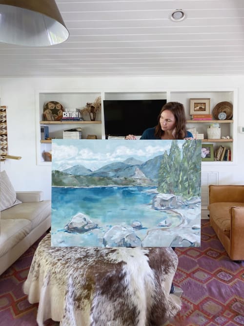 Lake Tahoe | Paintings by Elizabeth Wade Studio