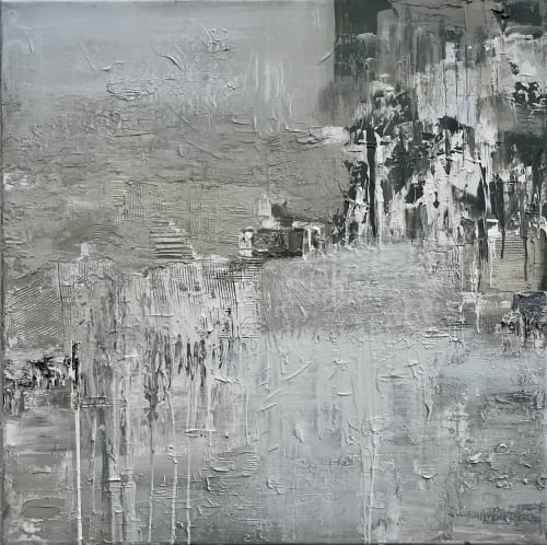 "shadow of full alignment" (sold) | Oil And Acrylic Painting in Paintings by VISCERAL HOME STUDIO