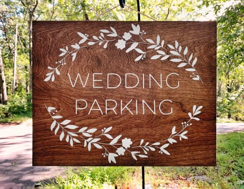 Wedding Signage | Signage by Two Brushes