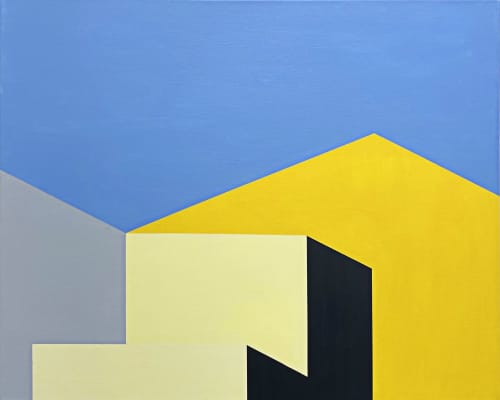 Warehouse | Oil And Acrylic Painting in Paintings by Marco Domeniconi Studio