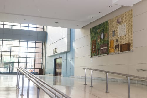 Coming Home | Wall Hangings by Kay Healy | Pennsylvania Convention Center in Philadelphia
