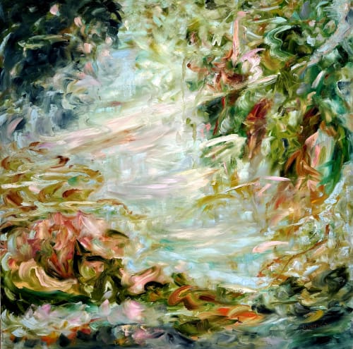 Pondering You | Paintings by Darlene J. Winfield