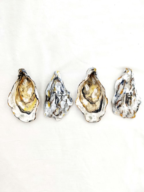 Ceramic Oyster | Decorative Objects by Federica Massimi Ceramics