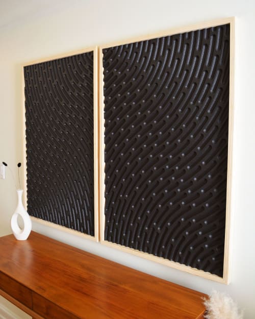 08 Acoustic Panel | Wall Sculpture in Wall Hangings by Joseph Laegend